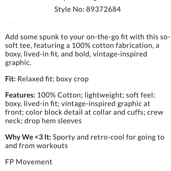 Free People Ringer Tee - Picture 5 of 5